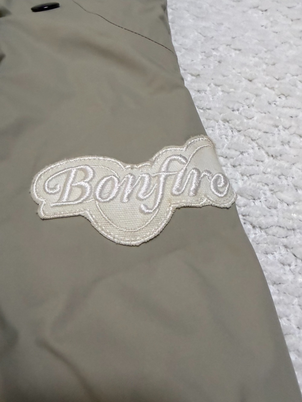 Bonfire Beige SnowBoard Ski Pants Adj Waist Pockets Women’s Size Small - Picture 3 of 16